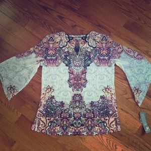 JM collection tunic top NWT